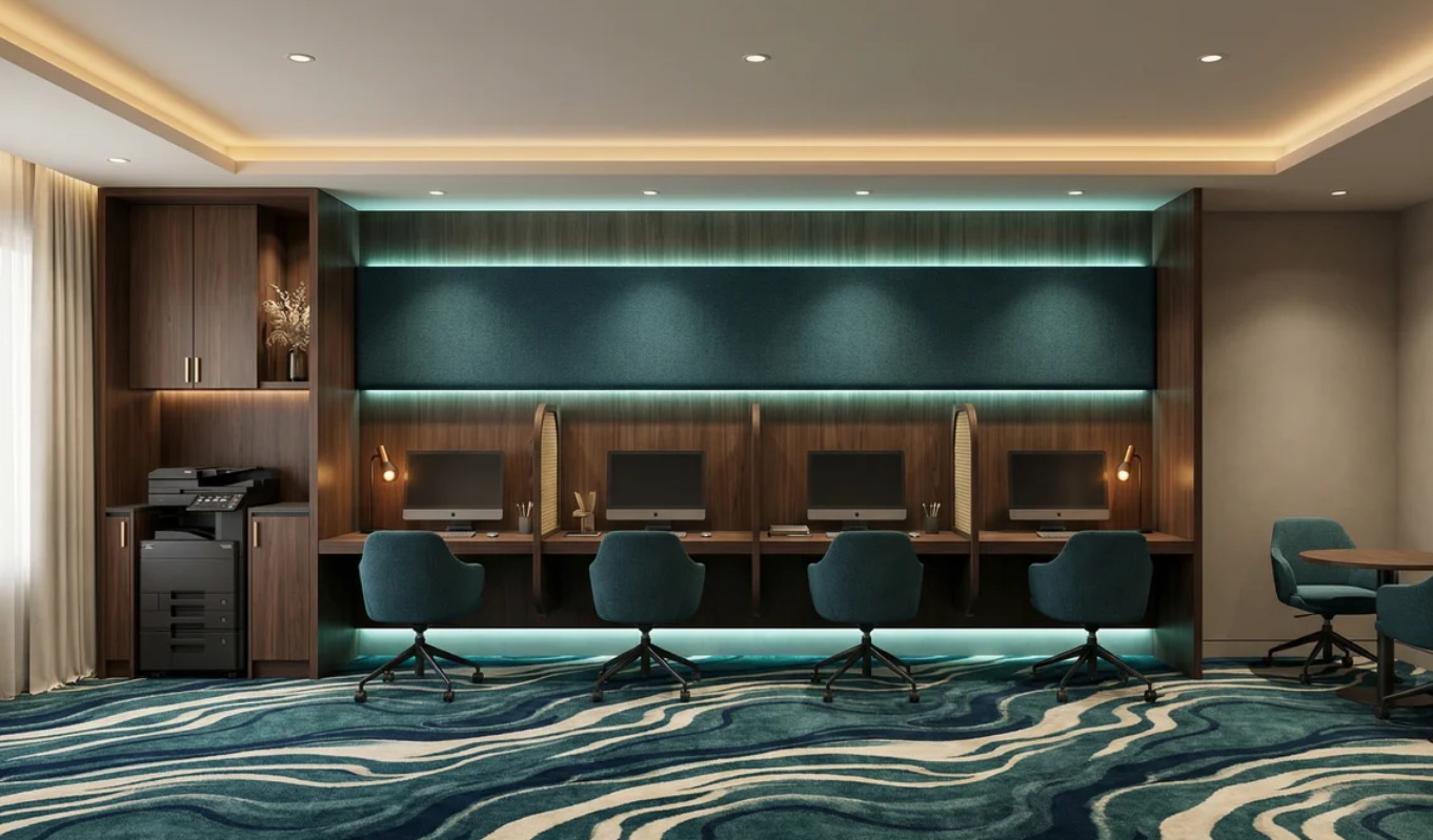 Business Centre at Brisdale Hotel