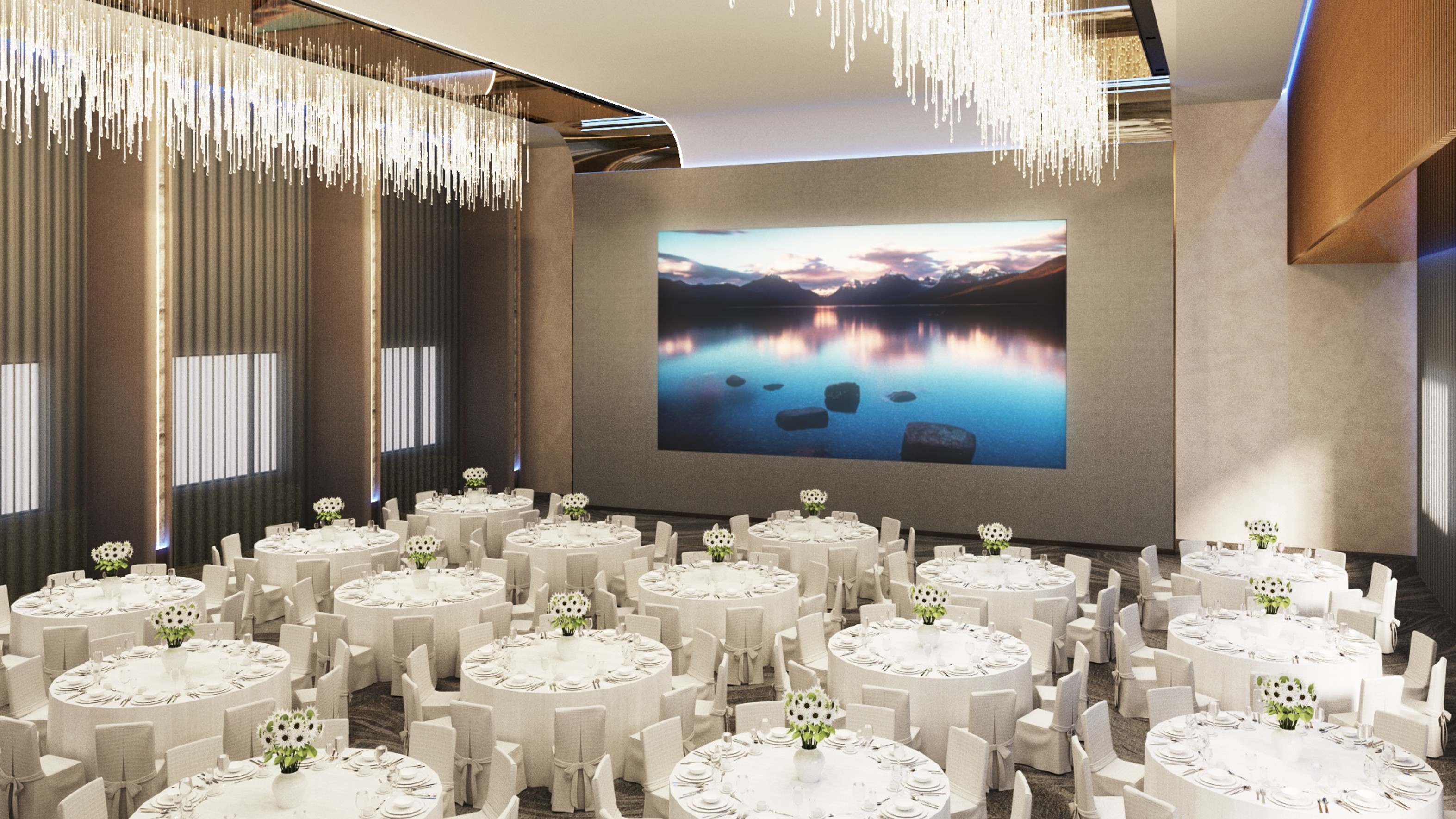 Grand Ballroom at Brisdale Hotel